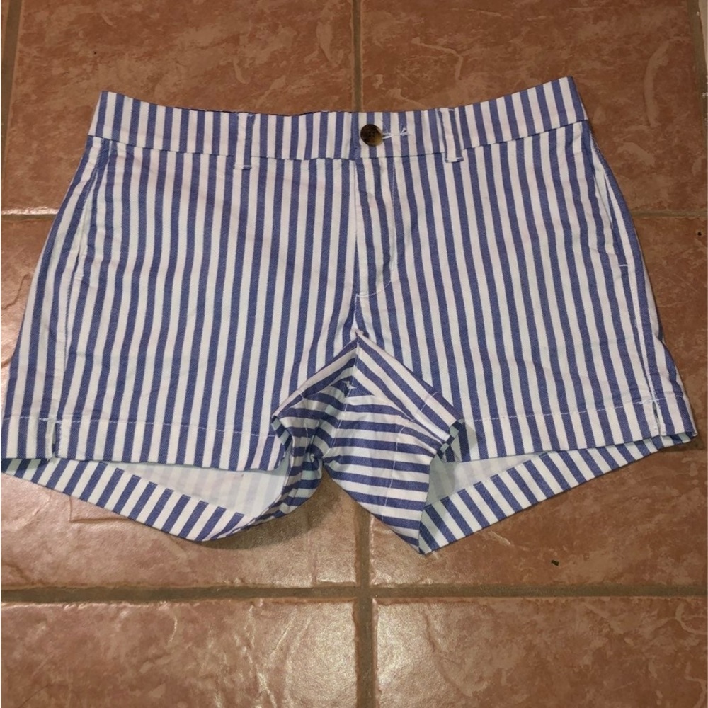 old navy striped shorts